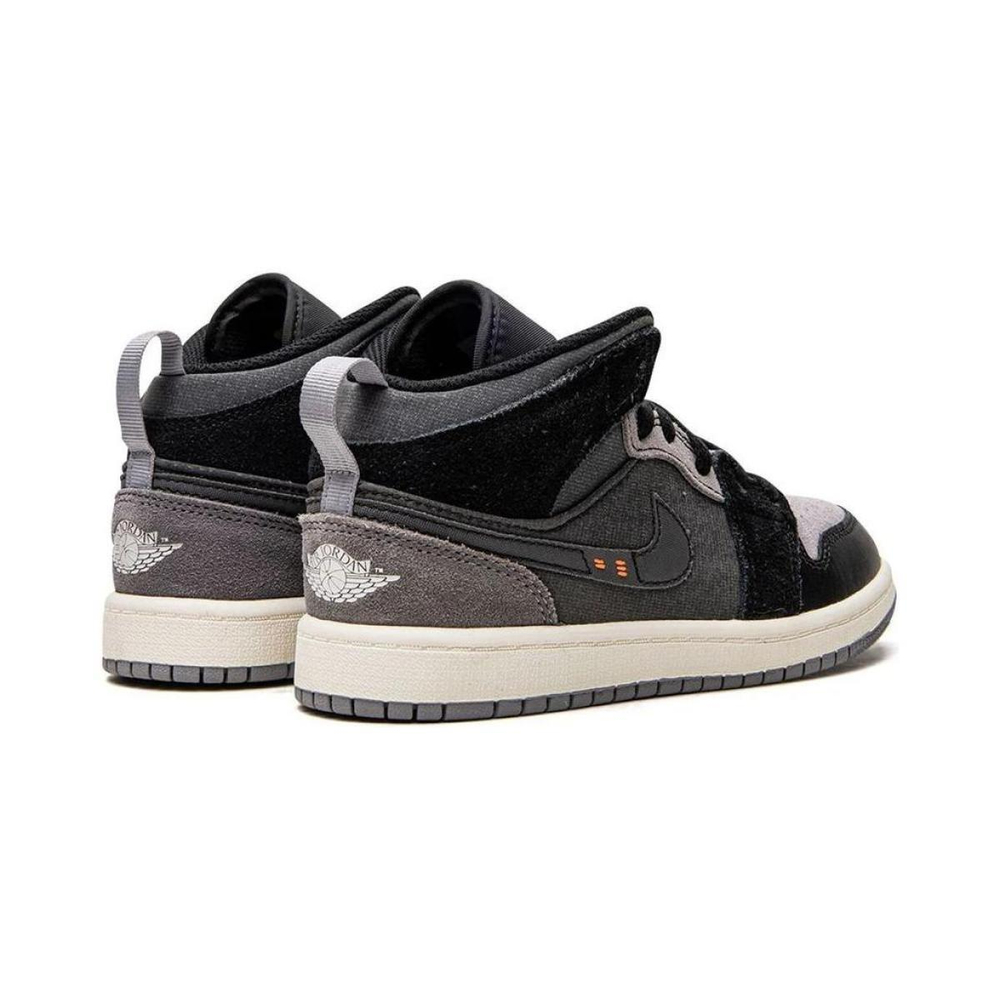 Jordan Air Jordan 1 Mid SE "Craft Inside Out Black" PS