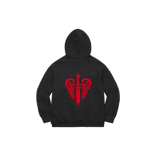 Supreme FW22 Week 16 Great China Wall Sword Hooded Sweatshirt Logo
