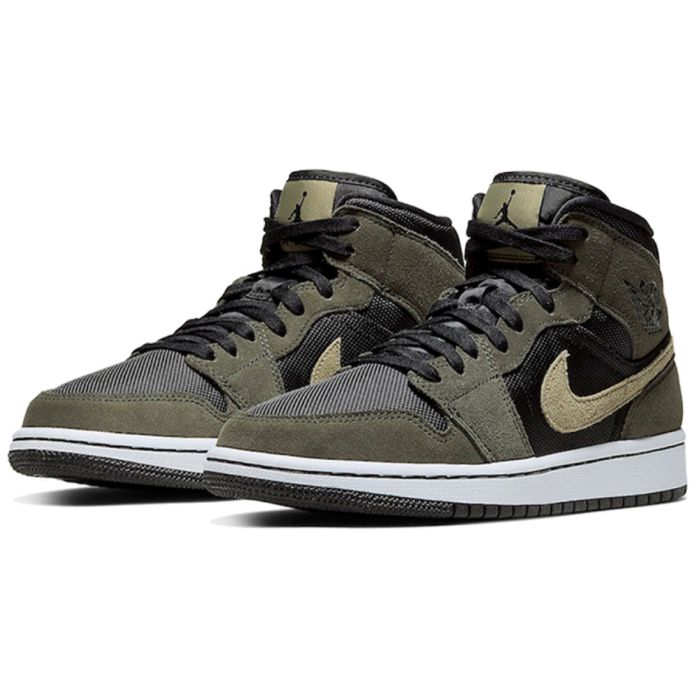 Jordan Air Jordan 1 Mid Olive Green