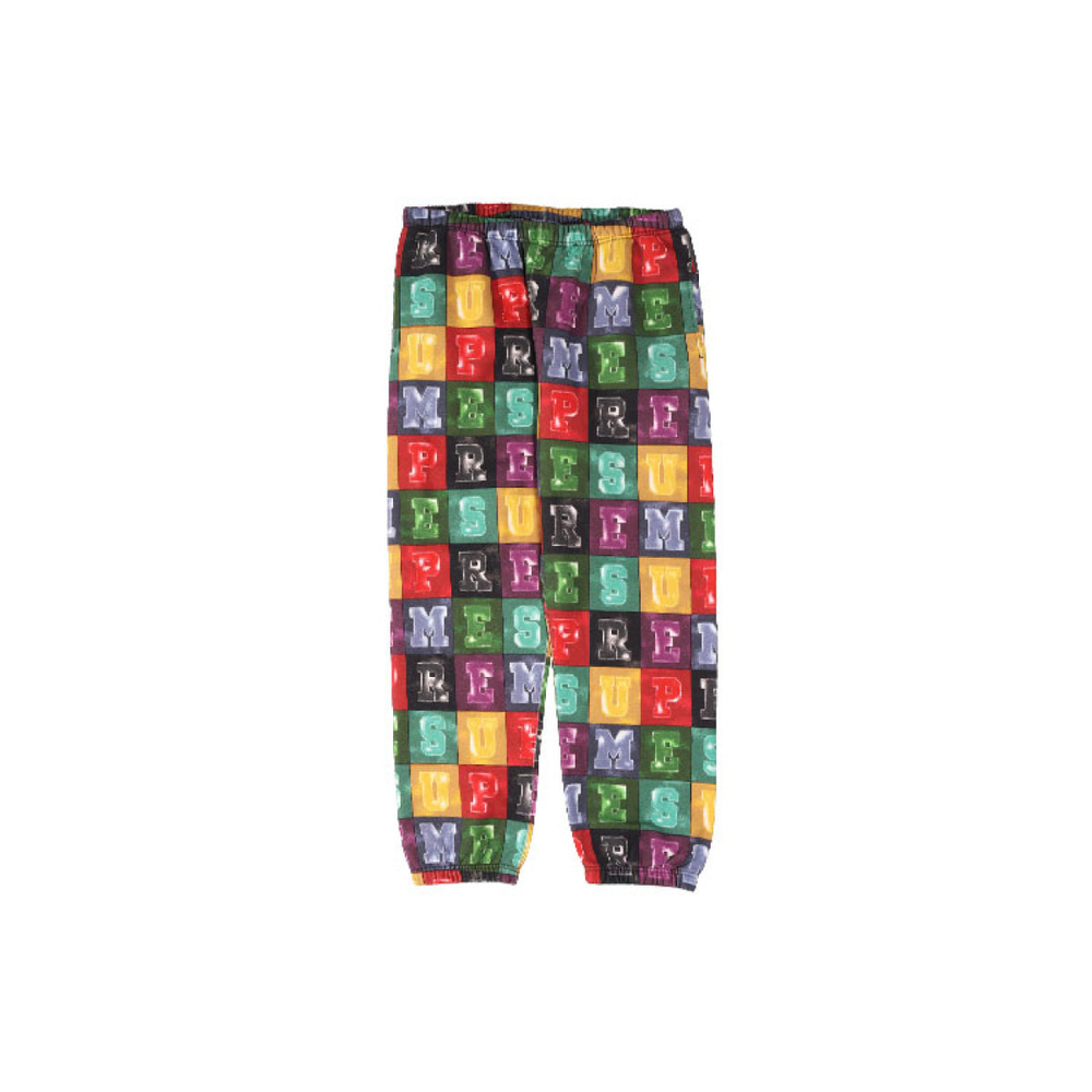 Supreme FW20 Week 1 Blocks Sweatpant Logo