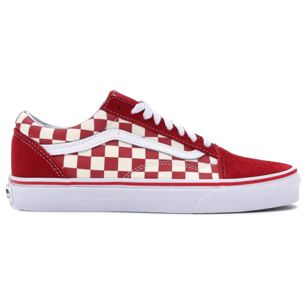 Vans Old Skool Checkerboard Racing Red