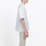 Balenciaga White T-shirt with BB logo logo T