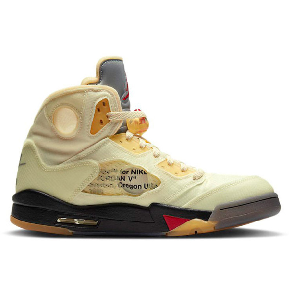 OFF-WHITE x Jordan Air Jordan 5 Retro SP "Sail"