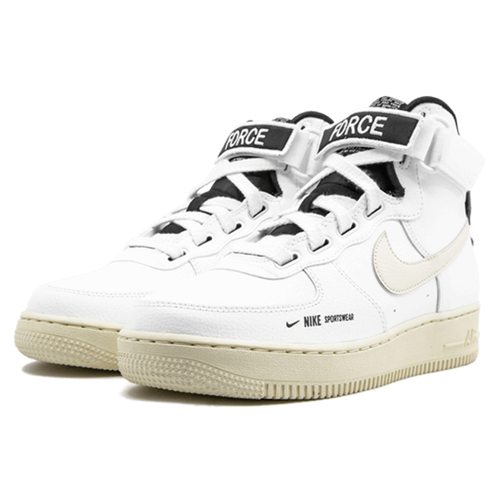 Nike Air Force 1 Utility White Light Cream PU
