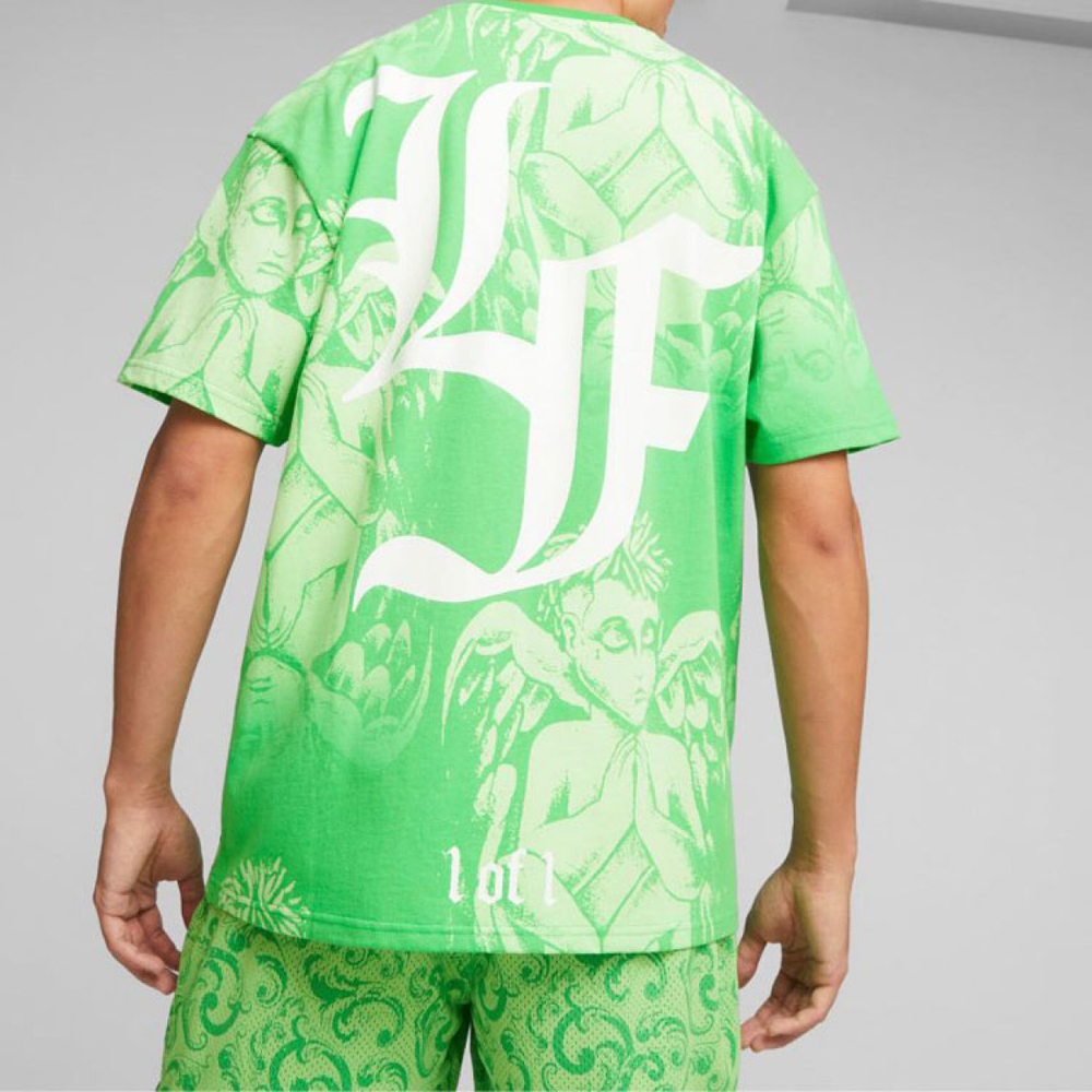 PUMA HOOPS X LAFRANCE AOP SS TEE T