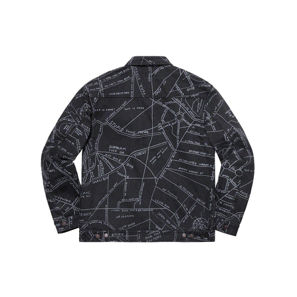 Supreme SS19 Gonz Map Work Jacket