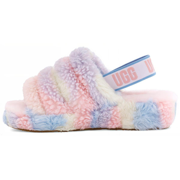 UGG FLUFF YEAH Slide Cali Collage