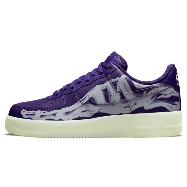 Nike Air Force 1 '07 Skeleton QS "Purple Skeleton"