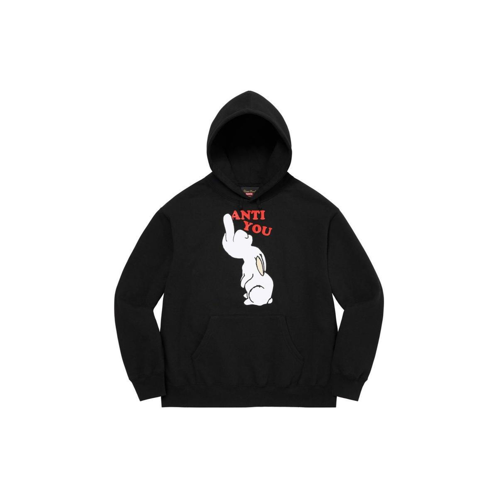 Supreme SS23 Week6 ANTI YOU HOODED SWEATSHIRT