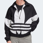 Adidas originals Big Trefoil Track Top Night Marine Logo