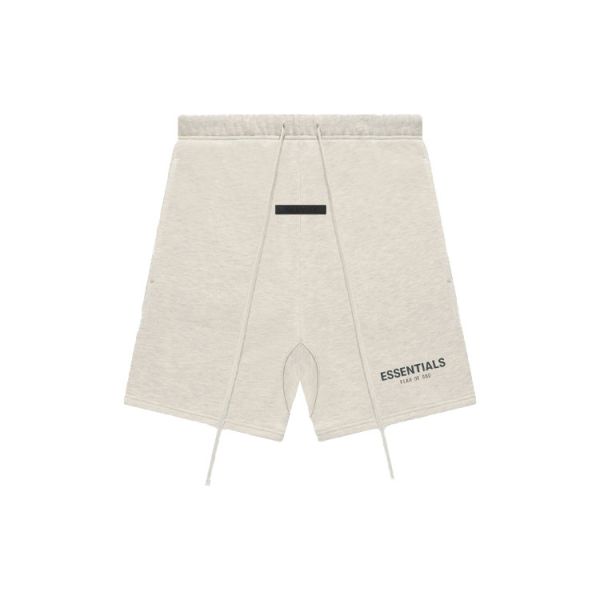 Fear of God Essentials Light Heather Oatmeal Logo