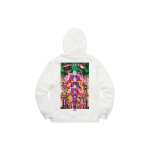 Supreme SS19 x Gilbert x George DEATH Hooded Sweatshirt White