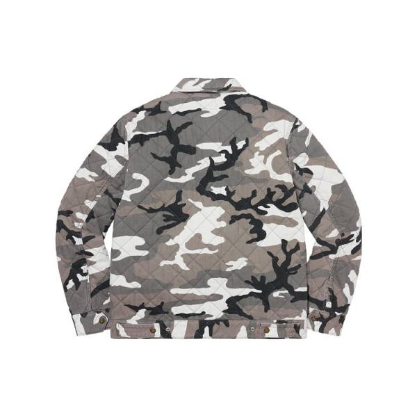 Supreme FW21 Week 18 x Dickies Quilted Denim Work Jacket