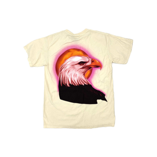Travis Scott Cactus Jack Birds Hood Toyota Pop Up Eagle Tee Beige T