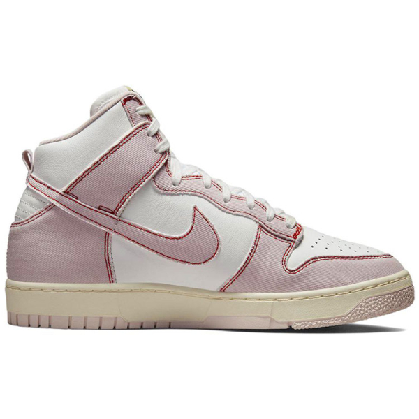 Nike Dunk High 1985 pink denim