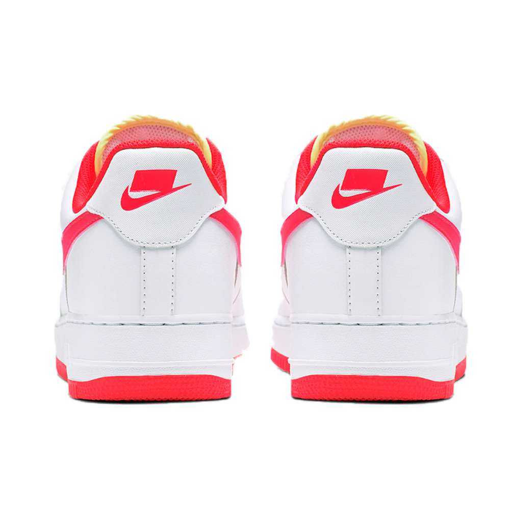 Nike Air Force 1 White Bright Crimson