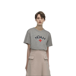 NOAH NYC Logo Tee Grey T