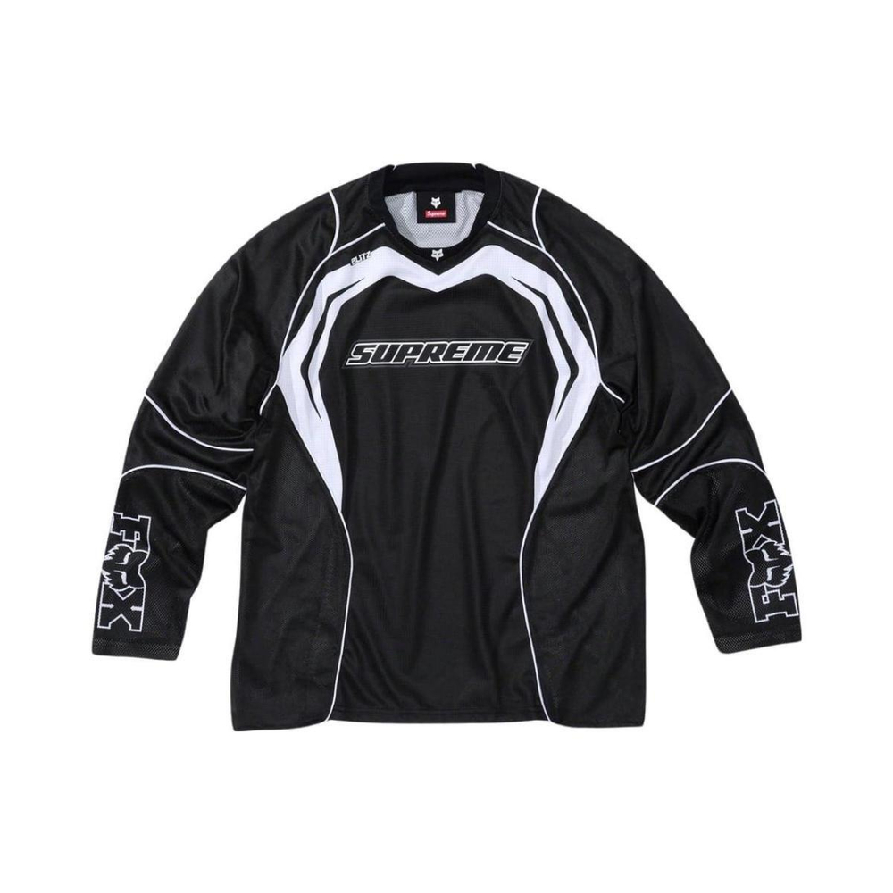 Supreme x FOX RACING FW23 JERSEY WEEK8 Logo