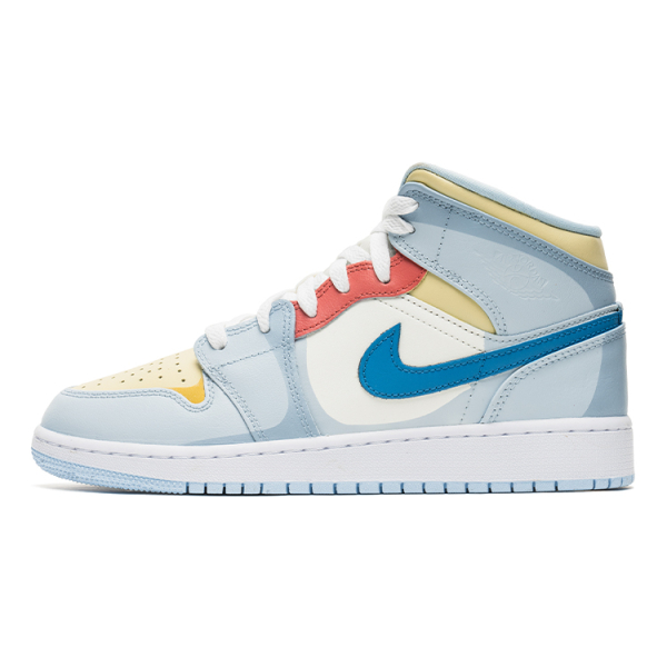 【 】 Jordan Air Jordan 1 Mid Kitty GS