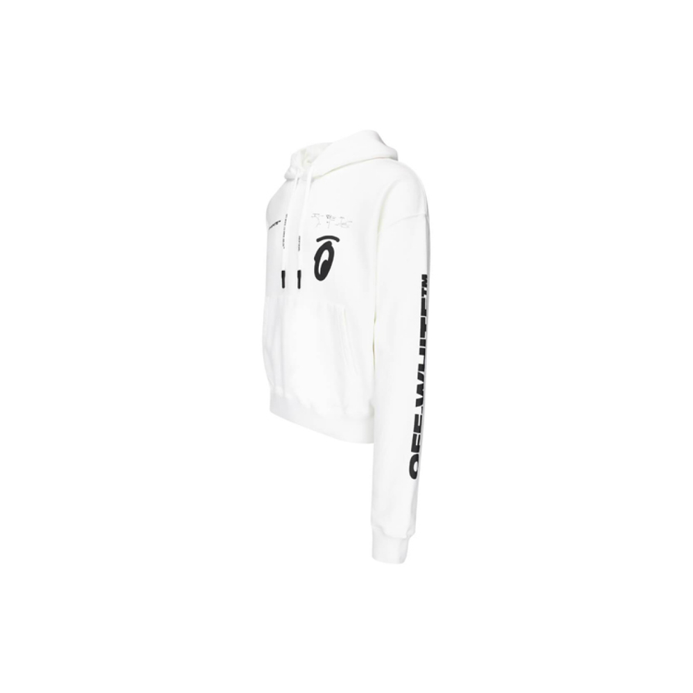 OFF-WHITE FW19 Splitted Arrows Oversized Hoodie