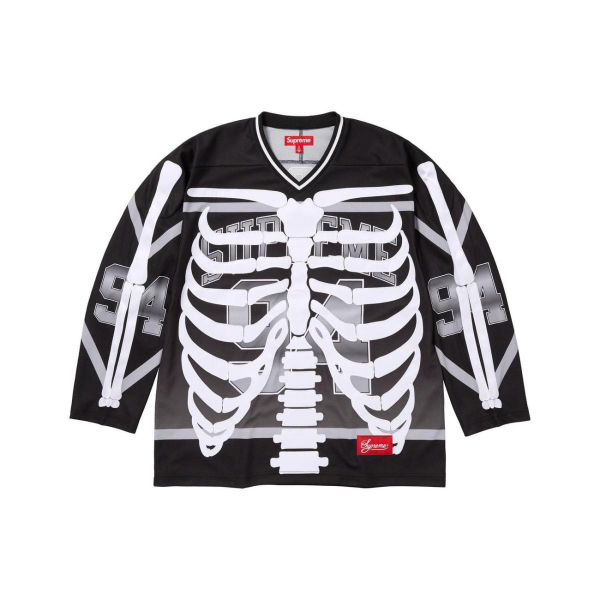 Supreme FW23 WEEK1 BONES HOCKEY JERSEY V T