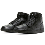 Jordan Air Jordan 1 Mid "Black Snakeskin"