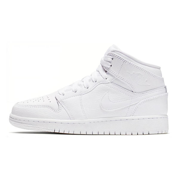 Jordan Air Jordan 1 Mid Triple White