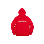 Supreme FW18 The Killer Hooded Sweatshirt Red
