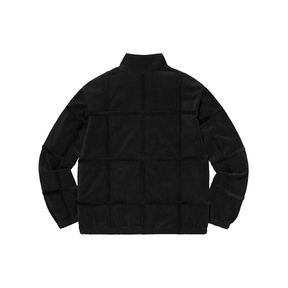 Supreme SS20 Week 5 Grid Taping Velour Jacket