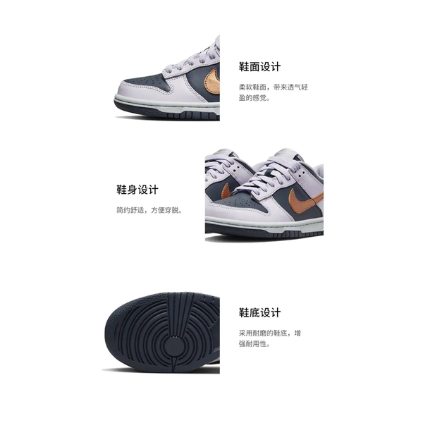 Nike Dunk Copper Swoosh