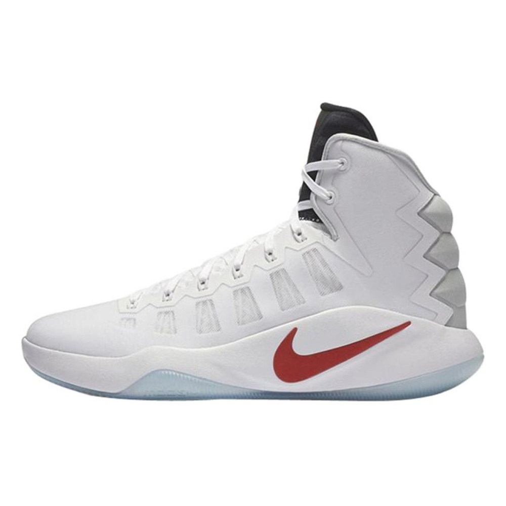 Nike Hyperdunk 2016 EP White Dark Obsidian Bright Crimson
