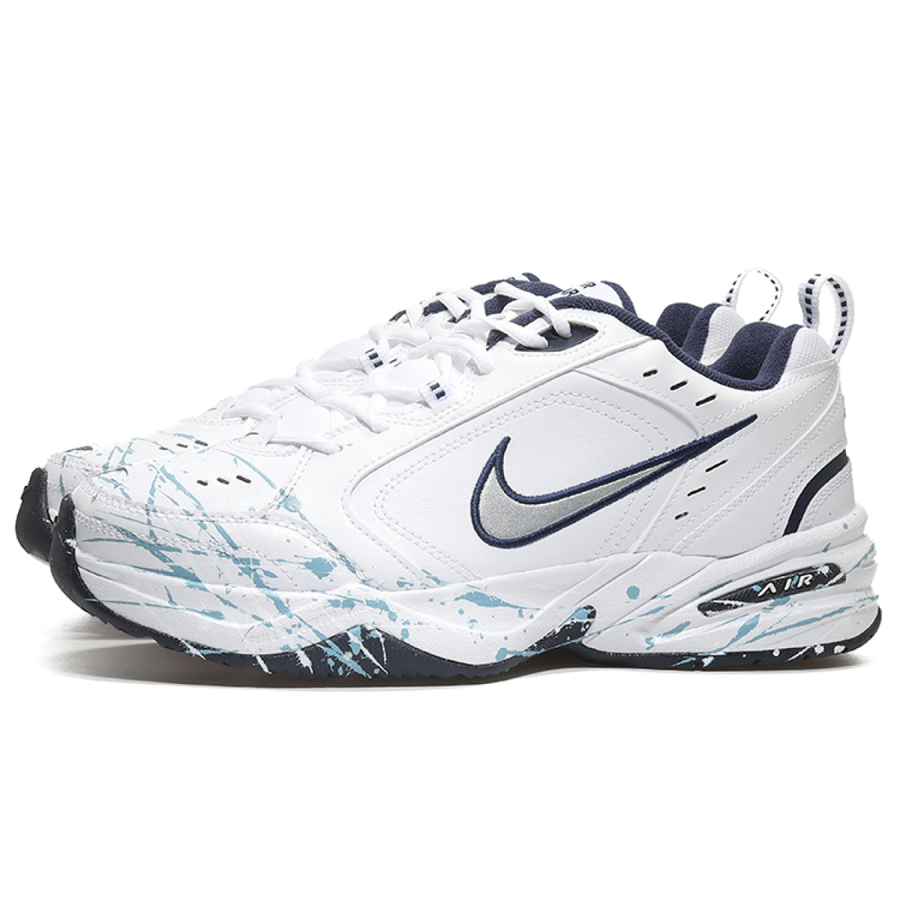 【 】 Nike Air Monarch 4 PU white navy