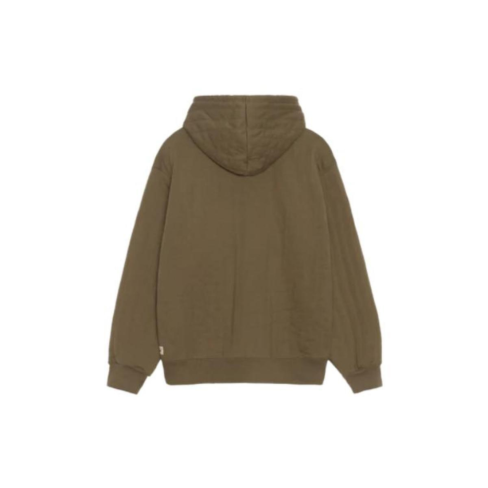 Stussy FW23 Vertical Quilted Zip Hoodie