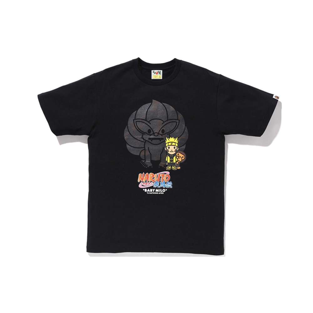 A BATHING APE Bape x NARUTO Baby Milo Tee T