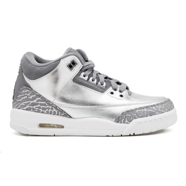 Jordan Air Jordan 3 Retro Premium Heiress Metallic Silver