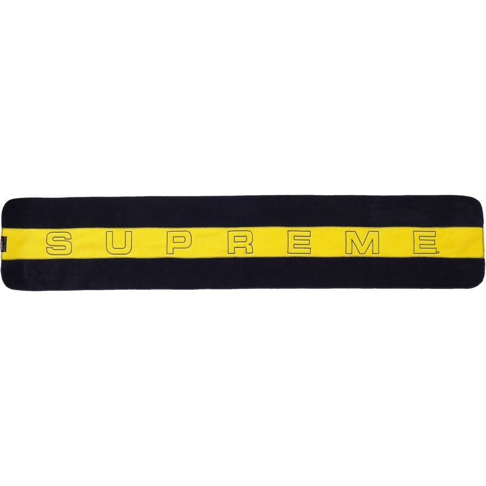 Supreme FW18 Polartec Scarf Navy