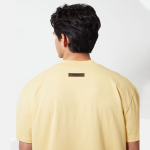 Fear of God Essentials Ss Tee Light Tuscan Logo T