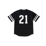 Supreme FW20 Week 6 Velour Baseball Jersey 21