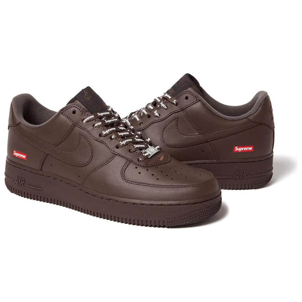 Supreme x Nike Air Force 1 "Baroque Brown"