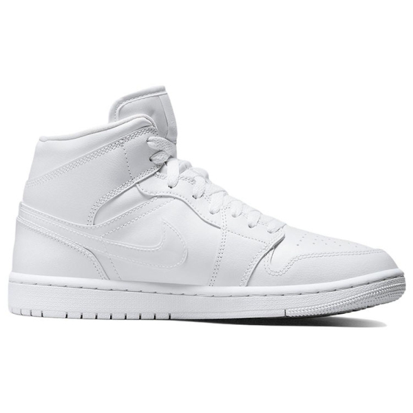 Jordan Air Jordan 1 Mid Triple White