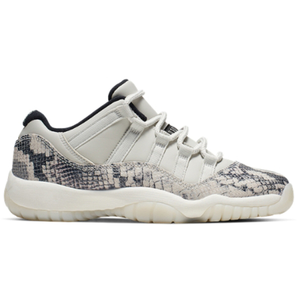 Jordan Air Jordan 11 Low Snakeskin Light Bone