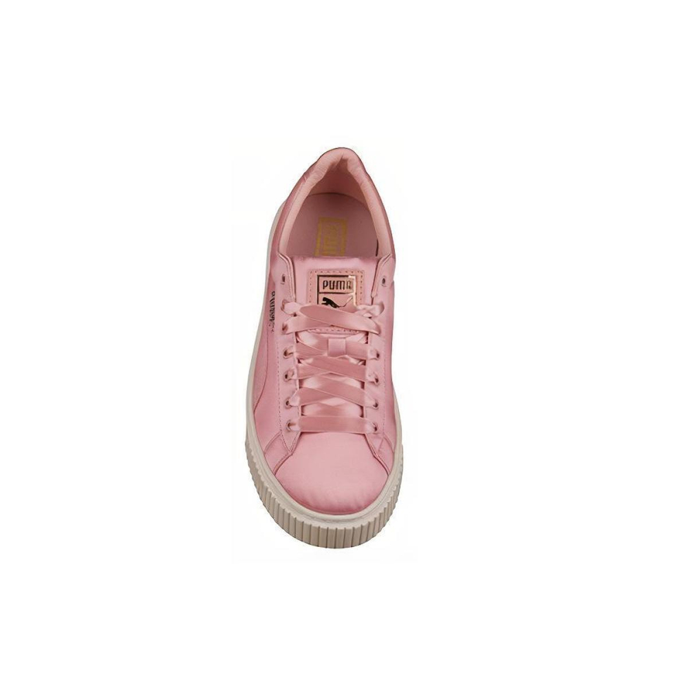 PUMA Basket Platform Satin Creepers Shell
