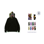A BATHING APE Detachable Shark Full Zip Hoodie