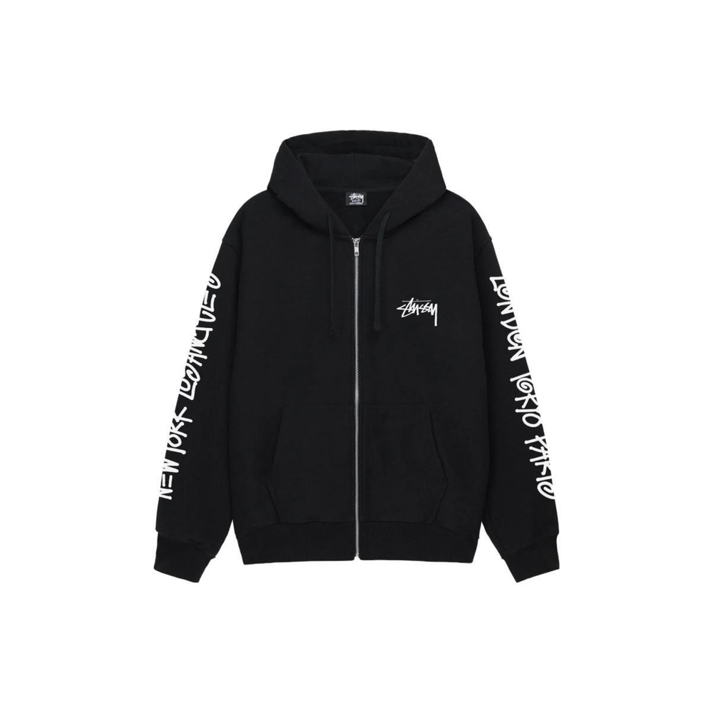 Stussy Big Cities Zip Hoodie