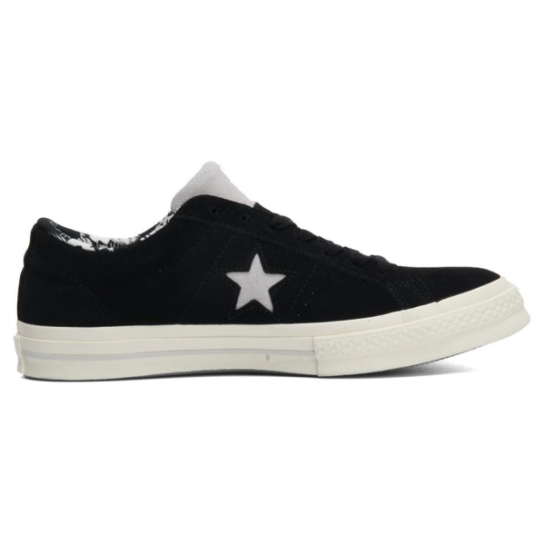 Converse One Star Tropical Feet Black White
