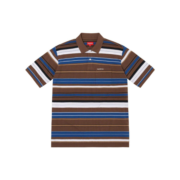Supreme SS23 Week 1 MULTI STRIPE POLO polo