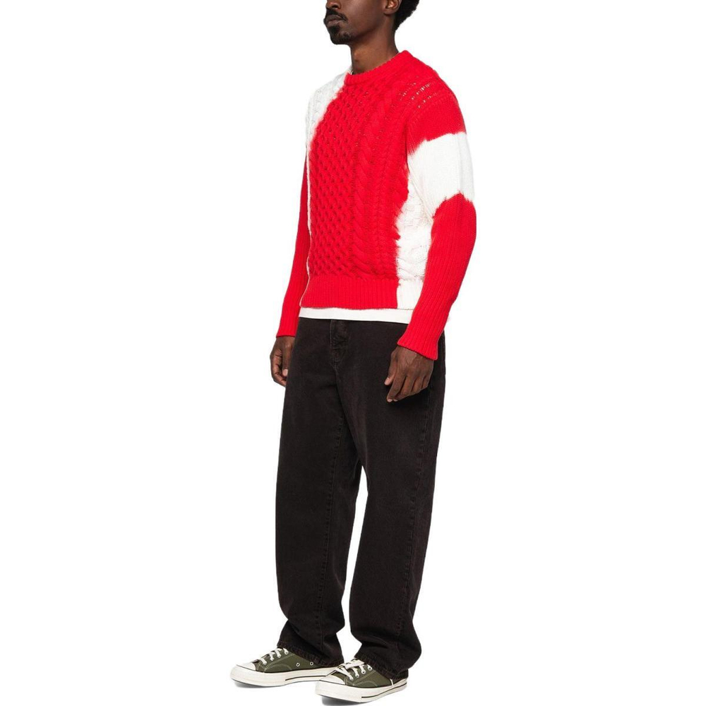 Stussy FW23 TIE DYE FISHERMAN SWEATER