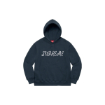 Supreme SS23 SS23 Week 1 SCRIPT HOODED SWEATSHIRT Logo