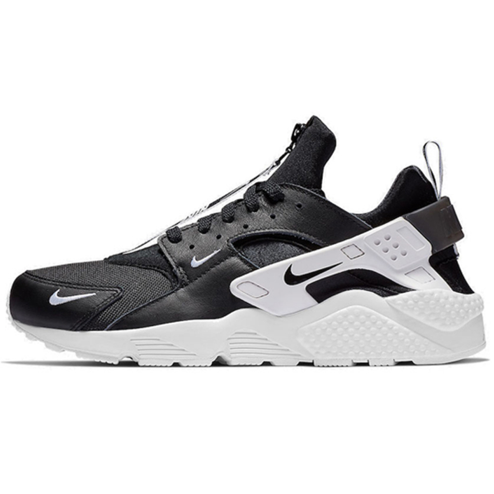 Nike Huarache Run Zip Black White