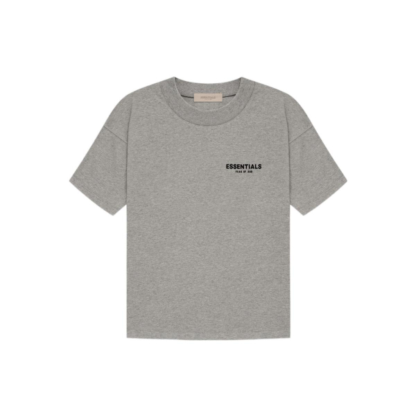 Fear of God Essentials SS22 Dark Oatmeal Logo T